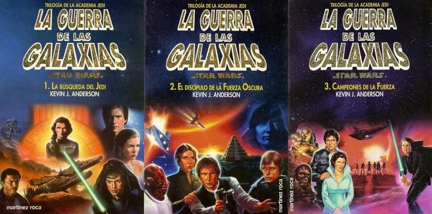 COLECCION COMPLETA STAR WARS  TRILOGIA DE LA ACADEMIA JEDI (LA BÚSQUEDA DEL JEDI + DISCIPULO FUERZA OSCURA + CAMPEONES DE LA FUERZA) | 9788427019454 | ANDERSON, KEVIN J. | Universal Cómics