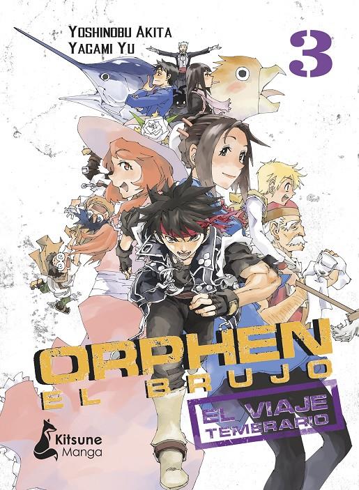 ORPHEN EL BRUJO EL VIAJE TEMERARIO # 03 | 9788416788941 | YOSHINOBU AKITA | Universal Cómics