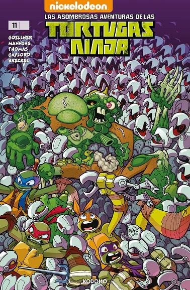 LAS ASOMBROSAS AVENTURAS DE LAS TORTUGAS NINJA # 11 | 9788419920829 | CALEB GOELLNER - CHAD THOMAS - JERRY GAYLORD - MATTHEW K. MANNING | Universal Cómics