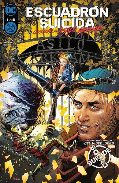 ESCUADRÓN SUICIDA, DESTRUIR EL ASILO ARKHAM # 01 (PORTADA PROVISIONAL) | 9788410108424 | JOHN LAYMAN - JESÚS HÉRVAS | Universal Cómics