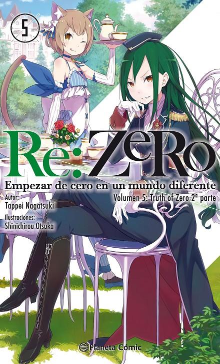 RE:ZERO NOVELA # 05 | 9788491735434 | TAPPEI NAGATASUKI | Universal Cómics