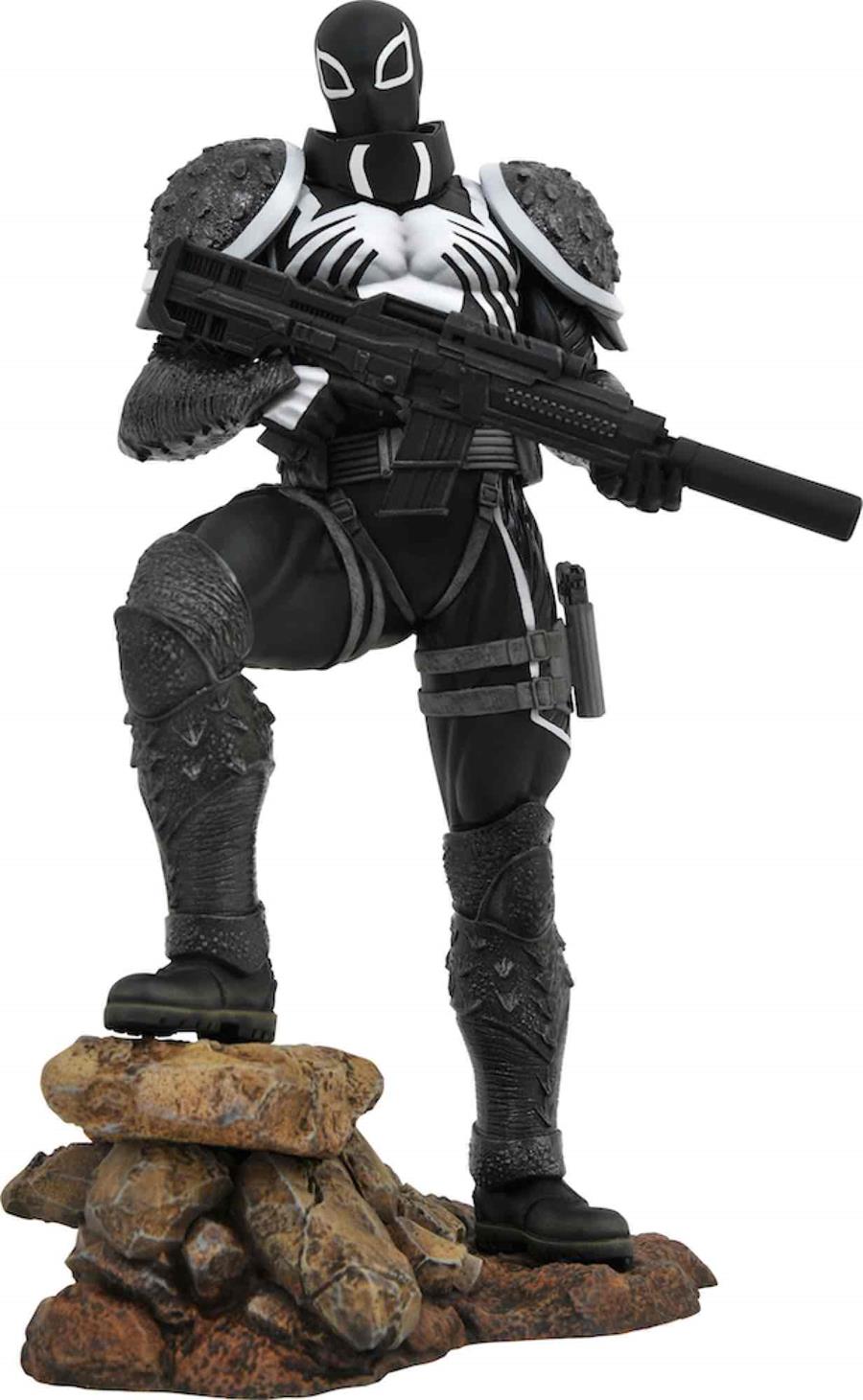 MARVEL GALLERY COMIC AGENT VENOM PVC ESTATUA | 0699788837269 | Universal Cómics