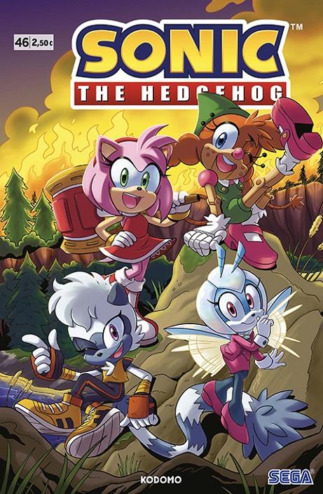 SONIC THE HEDGEHOG # 46 (PORTADA PROVISIONAL) | 9788419760661 | EVAN STANLEY - ADAM BRYCE THOMAS | Universal Cómics