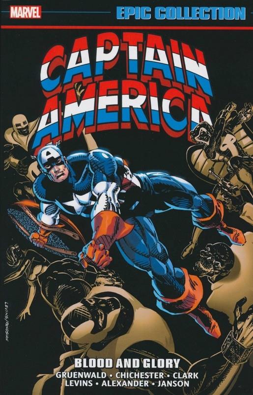 USA EPIC COLLECTION CAPTAIN AMERICA # 18 BLOOD GLORY TP | 978130292279553999 | MARK GRUENWALD -RICK LEVINS - KLAUS JANSON | Universal Cómics