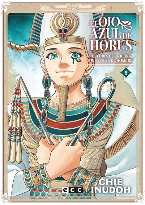 EL OJO AZUL DE HORUS # 09 (PORTADA PROVISIONAL) | 9788410108448 | CHIE INUDOH | Universal Cómics