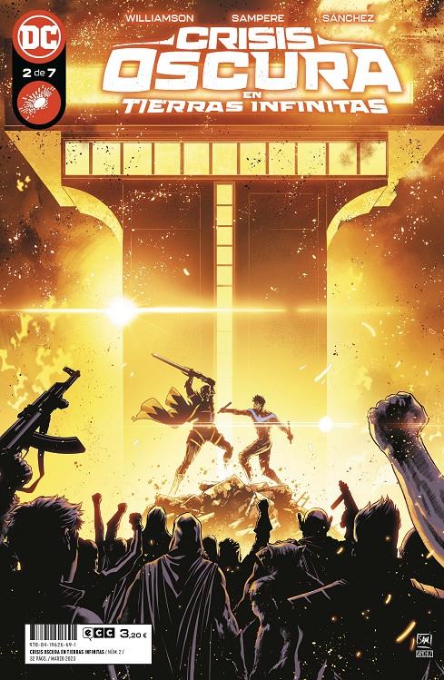 CRISIS OSCURA EN TIERRAS INFINITAS # 02 | 9788419626691 | DANIEL SAMPERE - JOSHUA WILLIAMSON | Universal Cómics