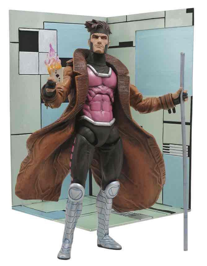 GAMBIT FIGURA MARVEL SELECT | 0699788720936 | Universal Cómics