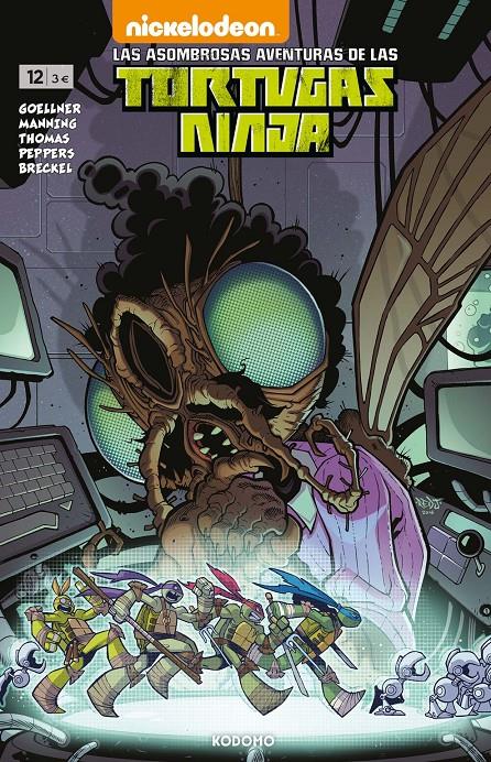 LAS ASOMBROSAS AVENTURAS DE LAS TORTUGAS NINJA # 12 (PORTADA PROVISIONAL) | 9788419972385 | CALEB GOELLNER - MATTHEW K. MANNING - CHAD THOMAS - JAMAL PEPPERS | Universal Cómics