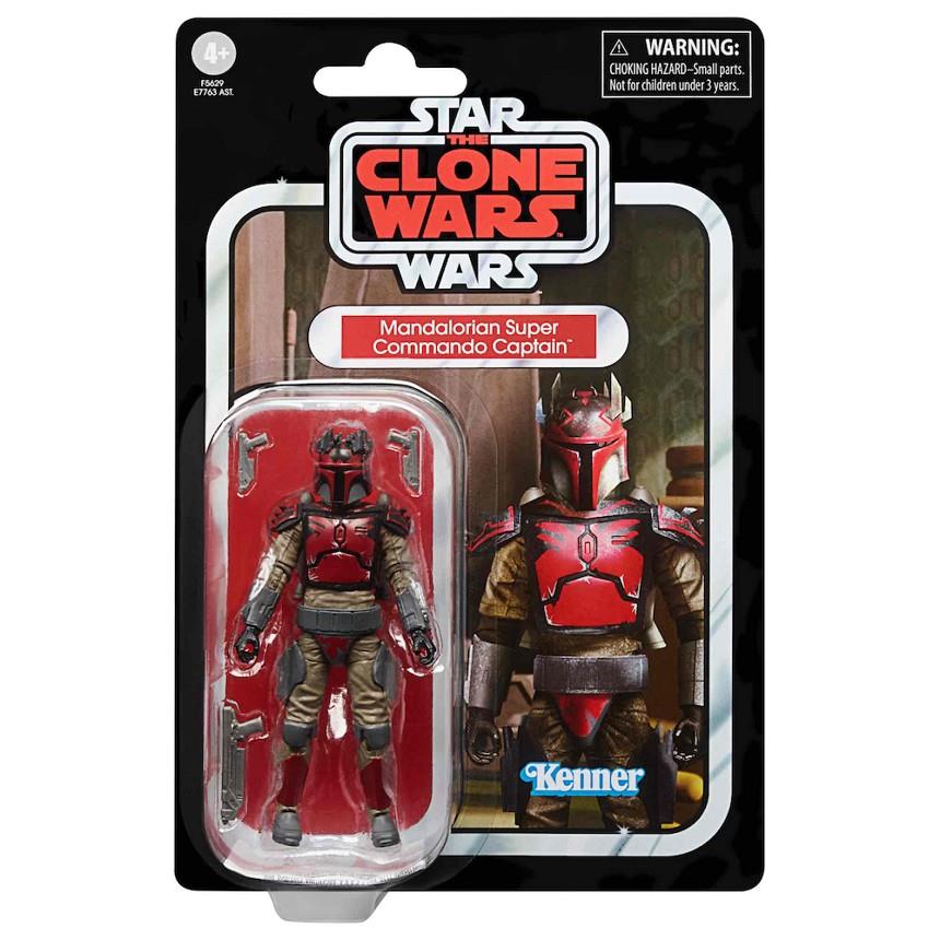 CAPITAN SUPER COMANDO MANDALORIANO FIG 9,5 CM STAR WARS CLONE WARS VINTAGE COLLECTION  | 5010993992195 | Universal Cómics