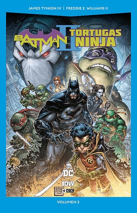 BATMAN / TORTUGAS NINJA DC POCKET # 02 (PORTADA PROVISIONAL) | 9788419760401 | FREDDIE WILLIAMS II - JAMES TYNION IV | Universal Cómics