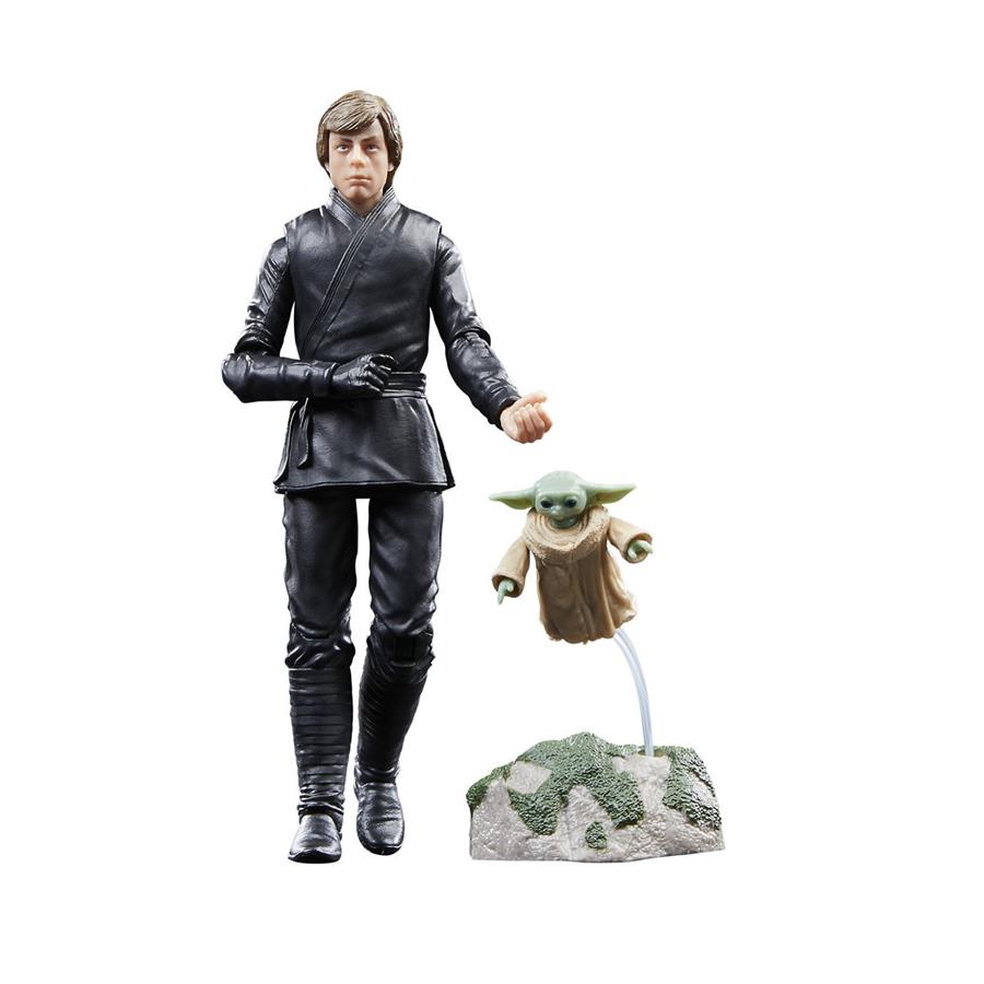 LUKE SKYWALKER & GROGU PACK 2 FIG 15 CM STAR WARS THE BOOK OF BOBA FETT THE BLACK SERIES | 5010996154996 | Universal Cómics