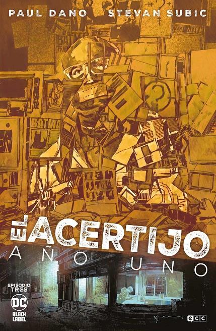 EL ACERTIJO AÑO UNO # 03 (PORTADA PROVISIONAL) | 9788419760302 | PAUL DANO - STEVAN SUBIC | Universal Cómics