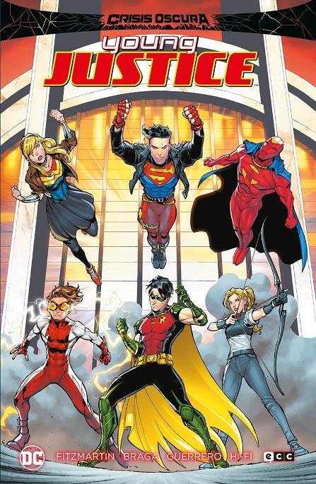CRISIS OSCURA YOUNG JUSTICE (PORTADA PROVISIONAL) | 9788419760180 | MEGHAN FITZMARTIN - LAURA BRAGA | Universal Cómics