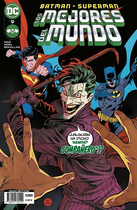 BATMAN SUPERMAN LOS MEJORES DEL MUNDO # 09 (PORTADA PROVISIONAL) | 9788419760159 | DAN MORA - MARK WAID | Universal Cómics