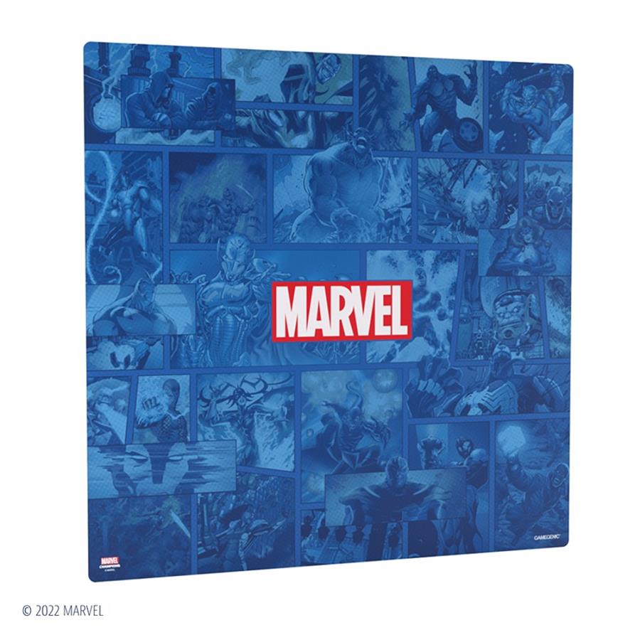 MARVEL CHAMPIONS GAME MAT XL MARVEL BLUE | 4251715412657 | Universal Cómics