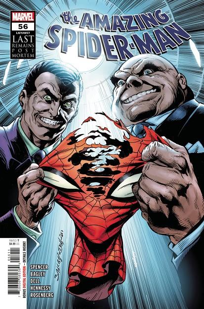 USA AMAZING SPIDER-MAN # 56 | 75960608936905611 | NICK SPENCER - MARK BAGLEY | Universal Cómics