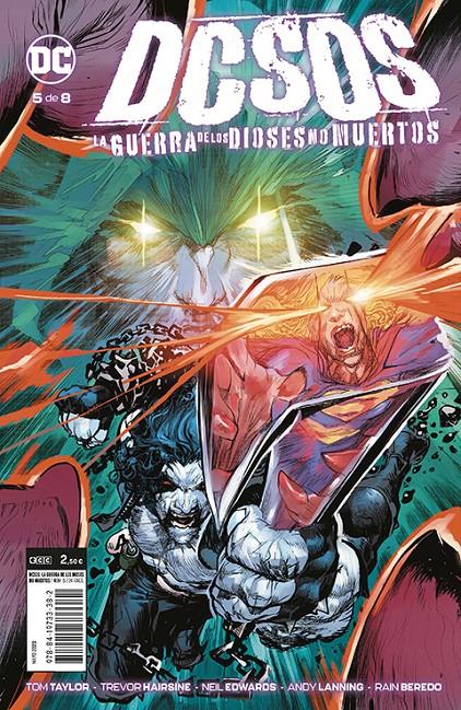 DCSOS, LA GUERRA DE LOS DIOSES NO MUERTOS # 05 | 9788419733382 | TOM TAYLOR - TREVOR HAIRSINE - NEIL EDWARDS | Universal Cómics