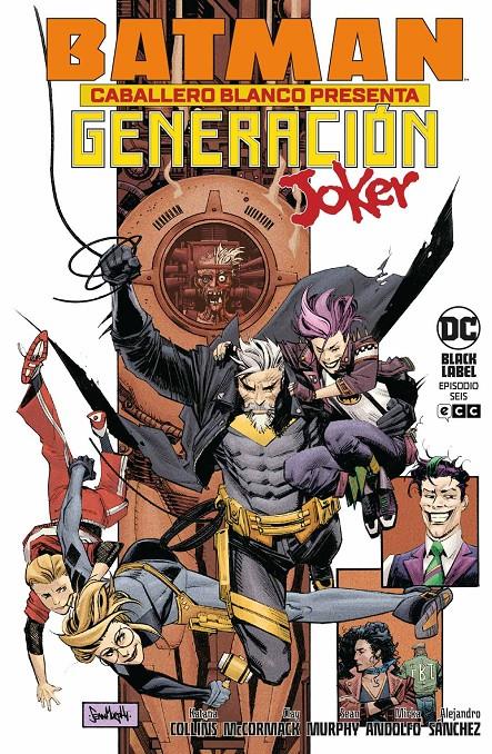 BATMAN CABALLERO BLANCO PRESENTA GENERACIÓN JOKER # 06 (PORTADA PROVISIONAL) | 9788410108226 | CLAY MCCORMACK - KATANA COLLINS - MIRKA ANDOLFO - SEAN MURPHY | Universal Cómics