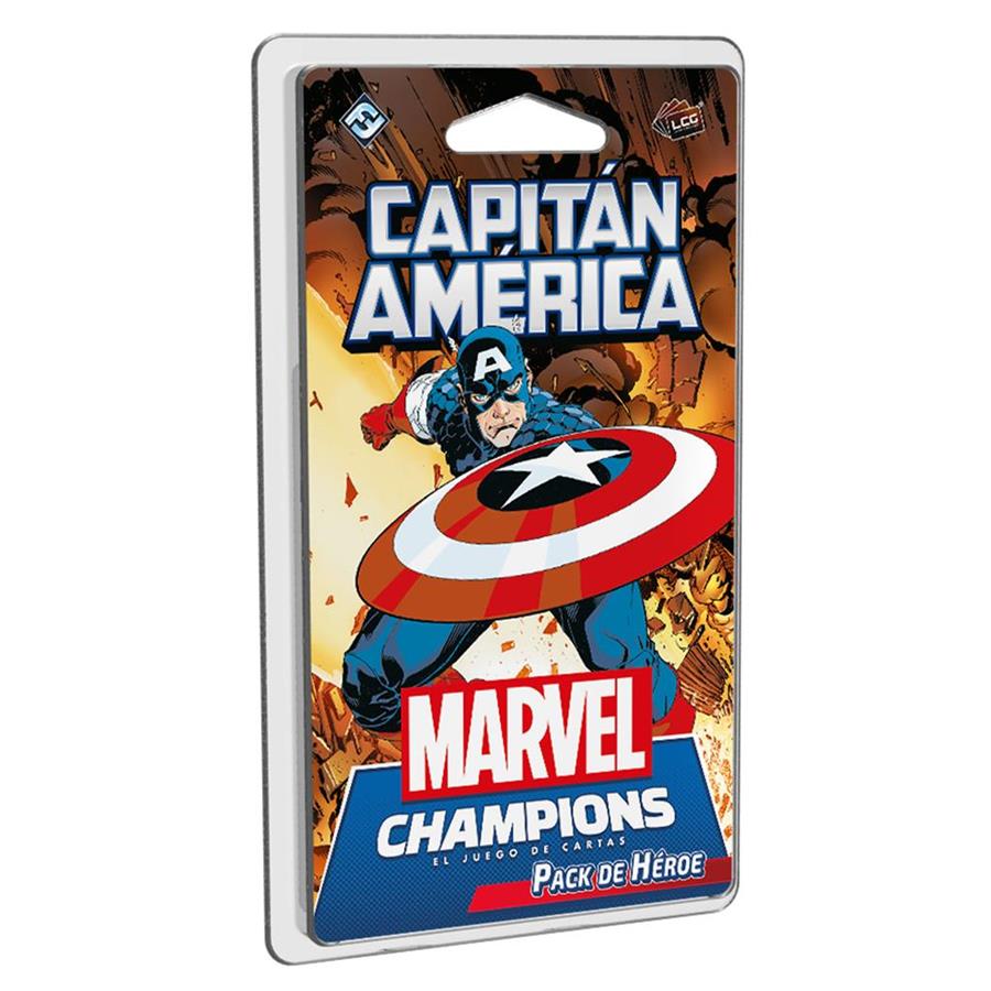MARVEL CHAMPIONS JUEGO DE CARTAS CAPITÁN AMÉRICA | 8435407628403 | MICHAEL BOGGS - NATE FRENCH - CALEB GRACE | Universal Cómics