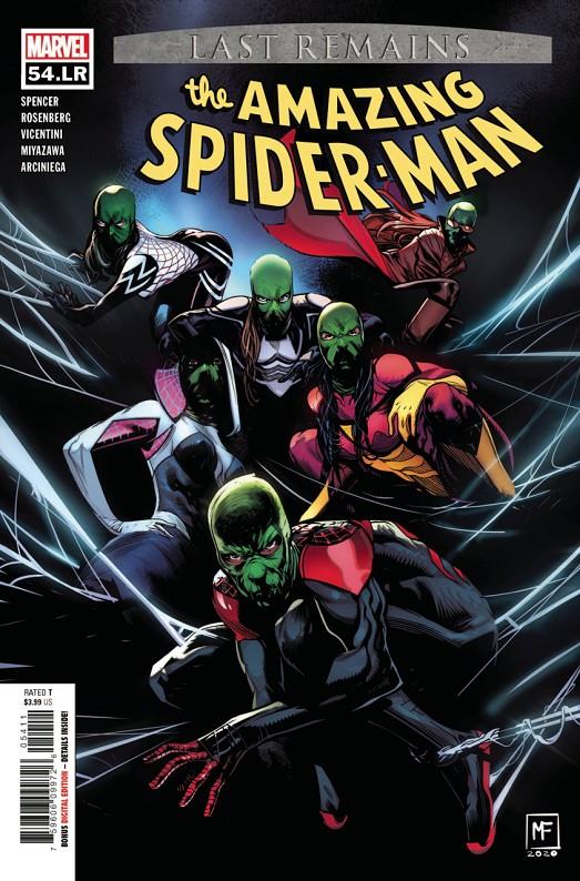 USA AMAZING SPIDER-MAN # 54.LR | 75960609972605411 | NICK SPENCER - MATTHEW ROSENBERG -FEDERICO VICENTINI | Universal Cómics