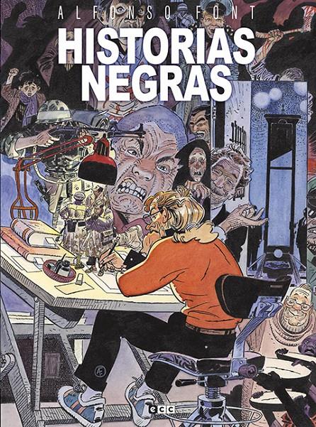 HISTORIAS NEGRAS DE ALFONSO FONT (PORTADA PROVISIONAL) | 9788419760043 | ALFONSO FONT | Universal Cómics