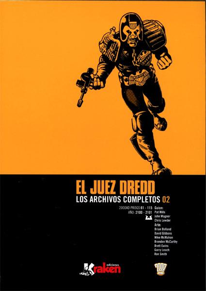 JUEZ DREDD LOS ARCHIVOS COMPLETOS # 02 INTEGRAL | 9788416435210 | JOHN WAGNER - BRIAN BOLLAND - PATT MILLS - MIKE MCMAHON | Universal Cómics