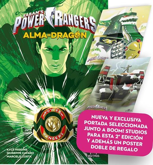 POWER RANGERS ALMA DE DRAGÓN 2ª EDICIÓN | 9788419903396 | KYLE HIGGINS - GIUSEPPE CAFARO | Universal Cómics