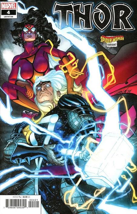USA THOR # 04  SPIDER-WOMAN COVER VARIANT | 75960609539100421 | DONNY CATES - NIC KLEIN | Universal Cómics