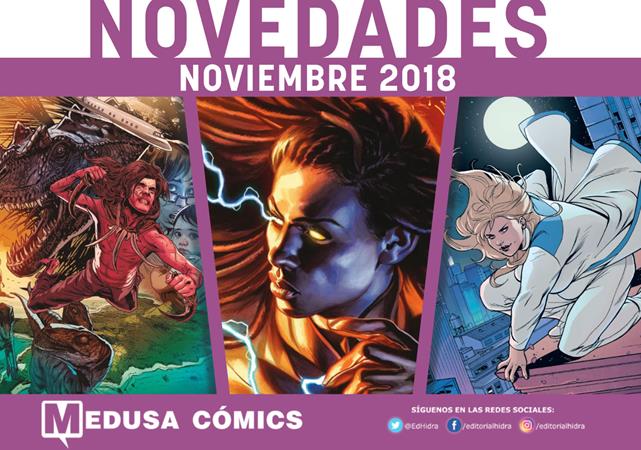 Novedades de Medusa Cómics Noviembre 2018 | Universal Cómics