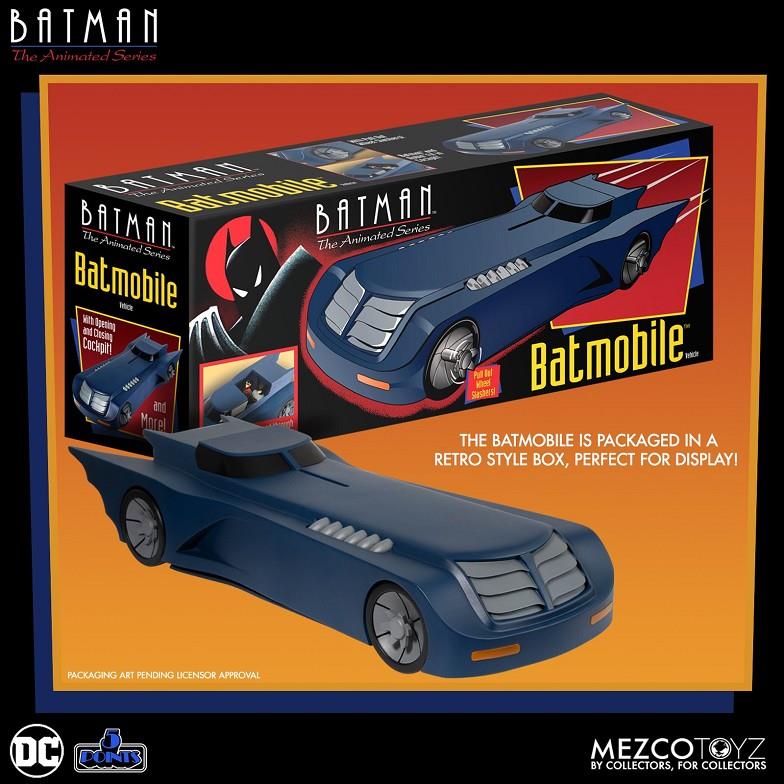 BATMAN THE ANIMATED SERIES BATMOBILE FIGURE 10 CM DC UNIVERSE 5 POINTS ...