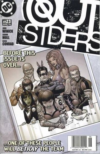USA OUTSIDERS VOL 3 # 23 | 76194123721302311 | JUDD WINICK - SHAWN MOLL - KEVIN CONRAD