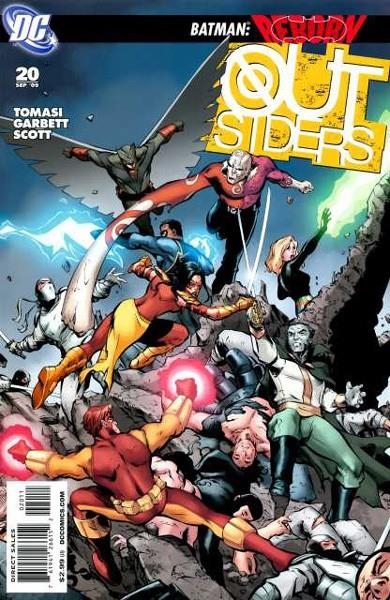 USA OUTSIDERS VOL 4 # 20 | 76194126615202011 | PETER J. TOMASI - LEE GARBETT - TREVOR SCOTT | Universal Cómics