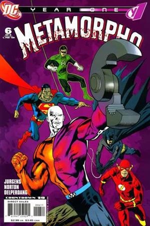 USA METAMORPHO YEAR ONE # 06 | 76194125929100611 | DAN JURGENS - MIKE NORTON - JESSE DELPERDANG