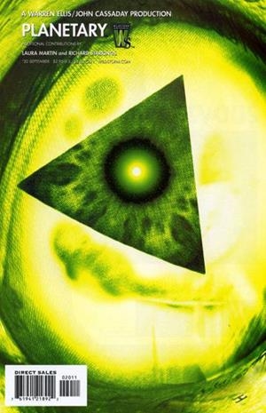 USA PLANETARY # 20 | 76194121892202011 | WARREN ELLIS - JOHN CASSADAY