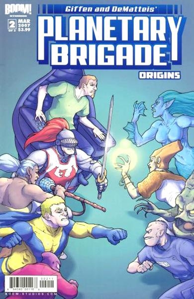 USA PLANETARY BRIGADE ORIGINS # 02 | 89434000116800211 | KEIOTH GIFFEN - J. M. DEMATTEIS