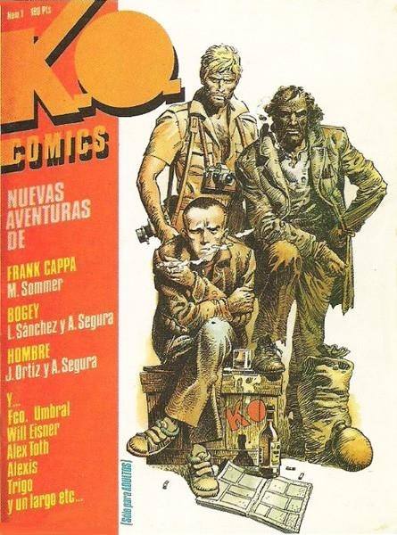 K.O. COMICS # 01 | 8486187044 | LEOPOLDO SANCHEZ - JOSE ORTIZ - MANFRED SOMMER
- LEOPOLDO SANCHEZ - JOSE ORTIZ - TRIGO - GUILLERMO S