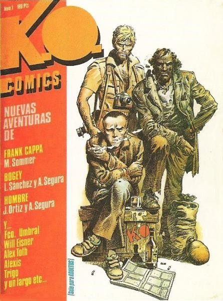 K.O. COMICS # 01 | 8486187044 | LEOPOLDO SANCHEZ - JOSE ORTIZ - MANFRED SOMMER
- LEOPOLDO SANCHEZ - JOSE ORTIZ - TRIGO - GUILLERMO S