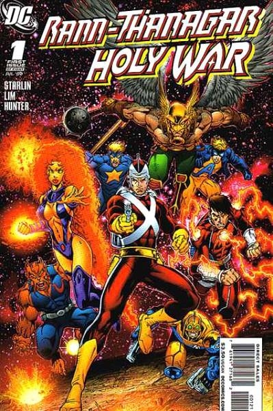 USA RANN-THANAGAR HOLY WAR # 01 | 76194127168200111 | JIM STARLIN - RON LIM | Universal Cómics