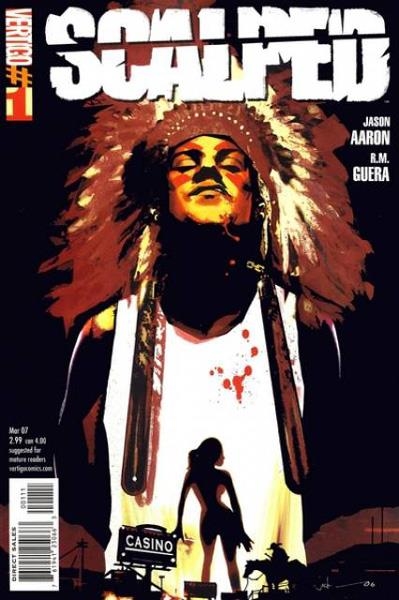 USA SCALPED # 01 | 76194125066300111 | JASON AARON - R. M. GUERA | Universal Cómics