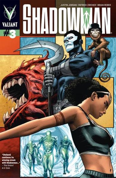 USA SHADOWMAN # 03 | 85899200307900311 | JUSTIN JORDAN - PATRICK ZIRCHER - BRIAN REBER | Universal Cómics