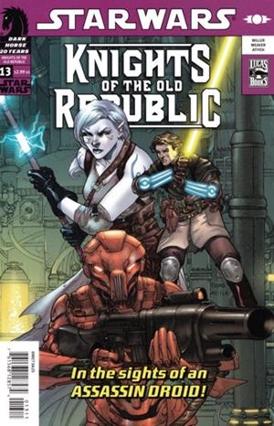 USA STAR WARS KNIGHTS OF THE OLD REPUBLIC # 13 | 76156812857401311 | JOHN JACKSON MILLER - BRIAN CHING | Universal Cómics