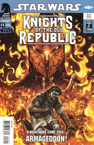 USA STAR WARS KNIGHTS OF THE OLD REPUBLIC # 15 | 76156812857401511 | JOHN JACKSON MILLER - BRIAN CHING | Universal Cómics