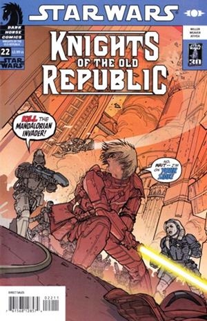 USA STAR WARS KNIGHTS OF THE OLD REPUBLIC # 22 | 76156812857402211 | JOHN JACKSON MILLER - BRIAN CHING | Universal Cómics