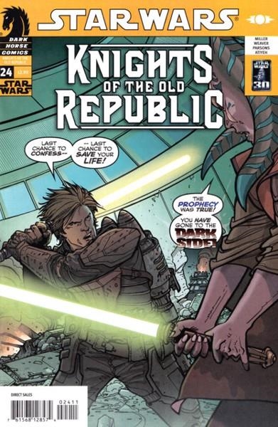 USA STAR WARS KNIGHTS OF THE OLD REPUBLIC # 24 | 76156812857402411 | JOHN JACKSON MILLER - BRIAN CHING | Universal Cómics