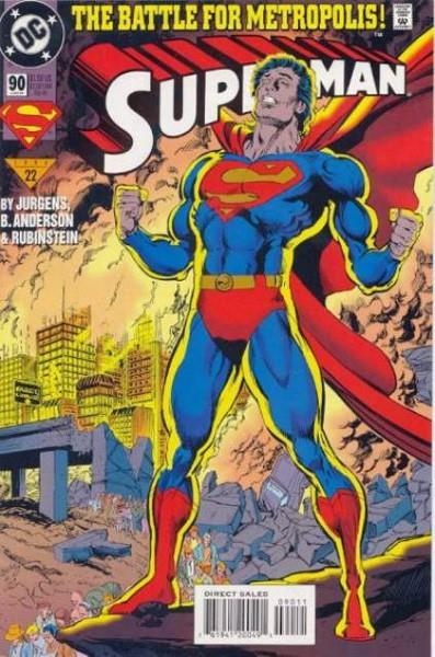 USA SUPERMAN VOL 2 # 090 | 76194120049109011 | DAN JURGENS | Universal Cómics