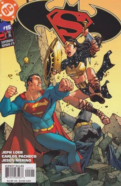 USA SUPERMAN / BATMAN # 15 | 76194123523301511 | JEPH LOEB - CARLOS PACHECO | Universal Cómics