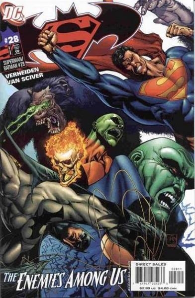 USA SUPERMAN / BATMAN # 28 | 76194123523302811 | MARK VERHEIDE - ETAHN VAN SCIVER