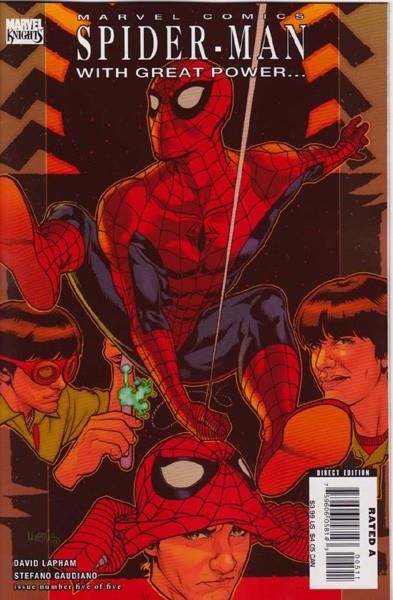 USA SPIDER-MAN WITH GREAT POWER...  # 05 | 75960605814300511 | DAVID LAPHAM - STEFANO GAUDIANO | Universal Cómics