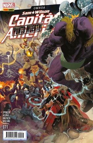 CAPITÁN AMÉRICA VOL 8 # 071 SAM WILSON 8 PUNTO MUERTO | 977000543800900071 | NICK SPENCER - DANIEL ACUÑA | Universal Cómics