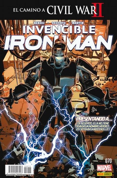 INVENCIBLE IRON MAN VOL 2 # 070 CIVIL WAR II | 977000544300300070 | BRIAN MICHAEL BENDIS - MIKE DEODATO | Universal Cómics